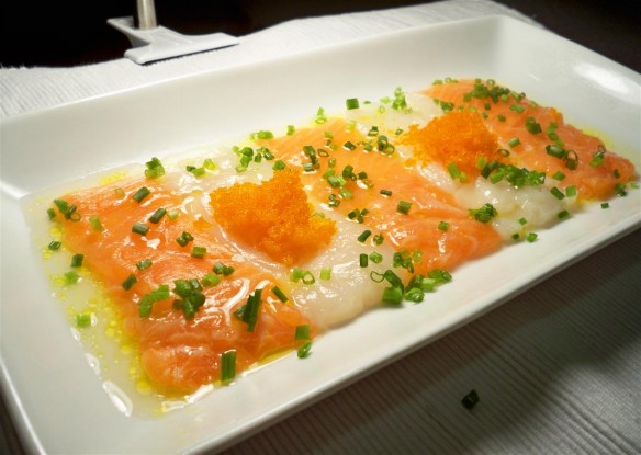 Salmon and Scallop Ceviche