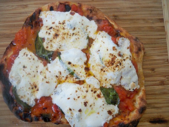 Grilled Pizza Margarita