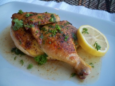 Pan Fried Lemon Chicken