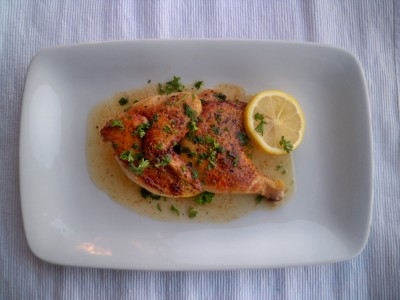 Pan Fried Lemon Chicken