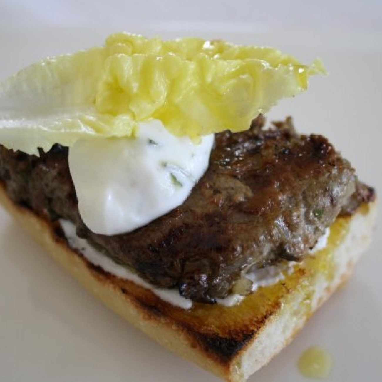 Grilled Lamb Burgers