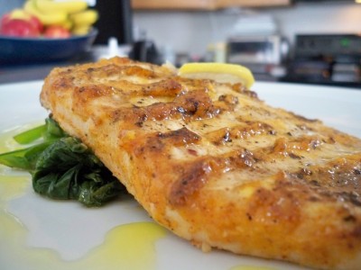 Grilled Marinated Sword Fish