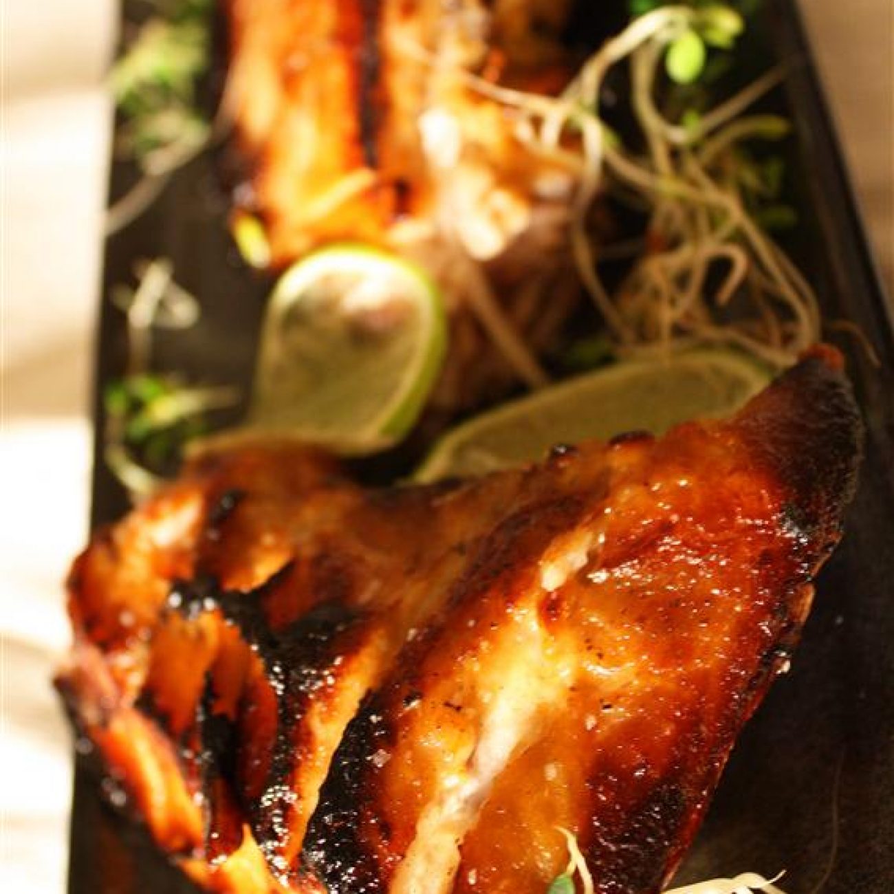 Orange Miso Glazed Yellowtail Collar
