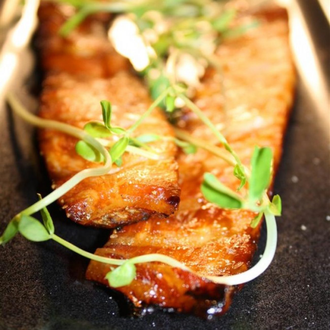 Roasted Salmon Brisket