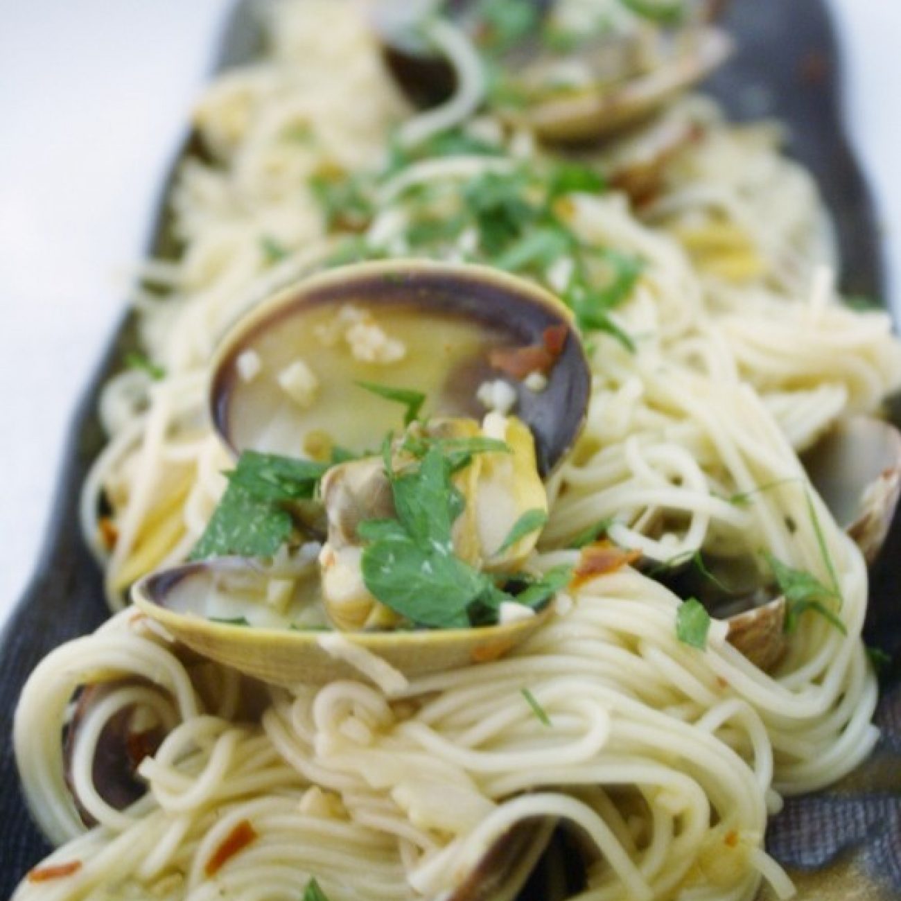 Quick Clams and Pasta