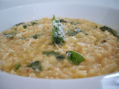 Lemon Basil Risotto