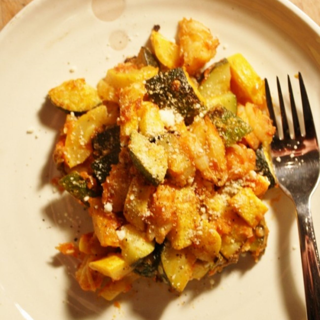 Simple Shrimp Rattatoulie