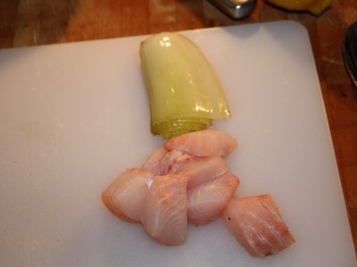 Cod Wrapped in Leeks