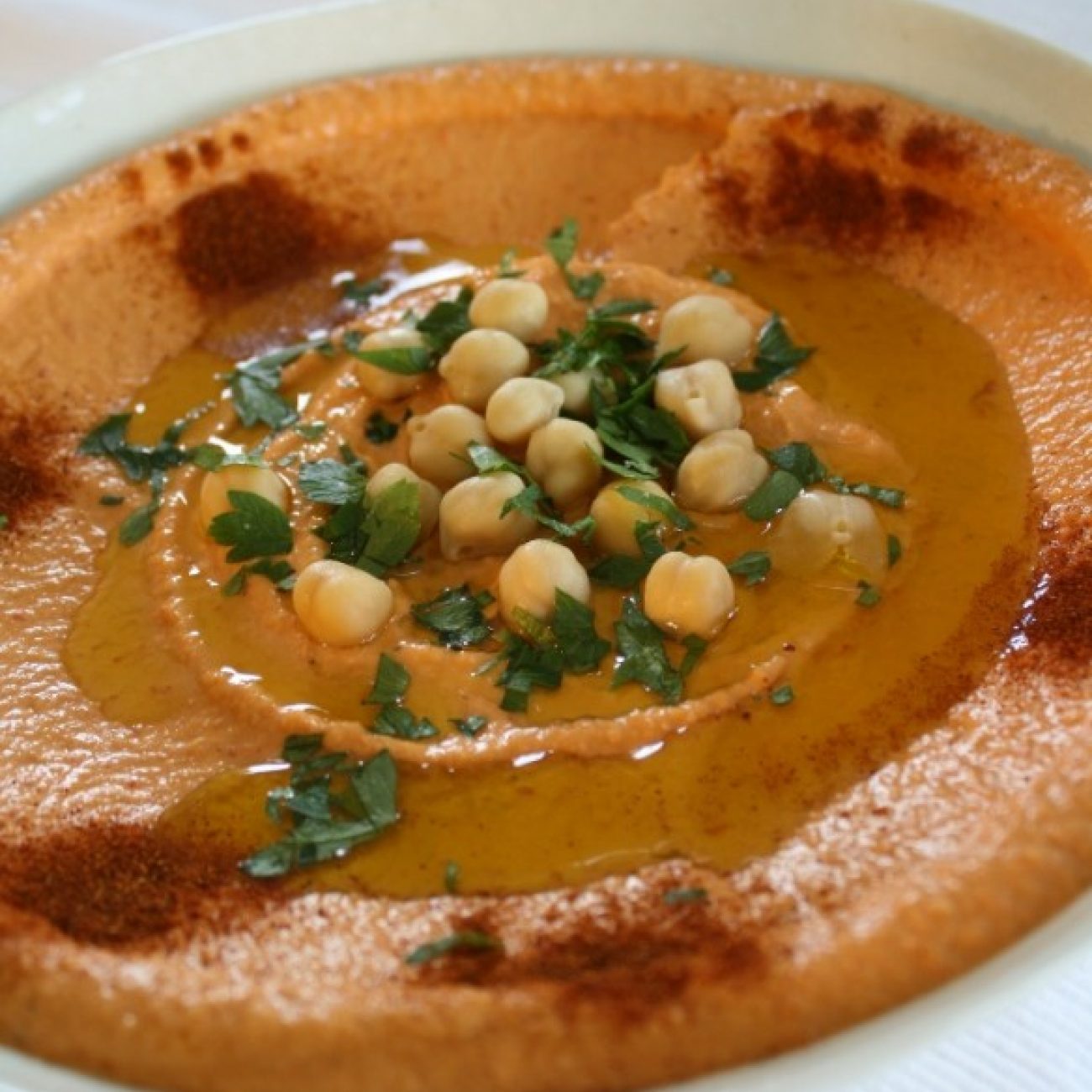 Roasted Red Pepper Hummus