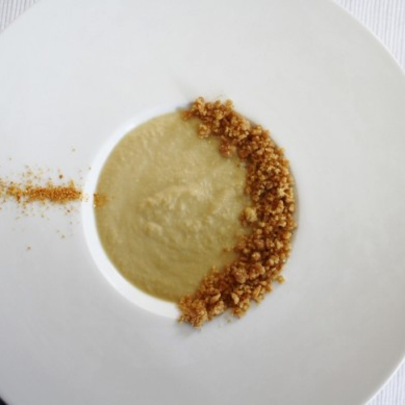Caramel Pudding with Graham Crumble
