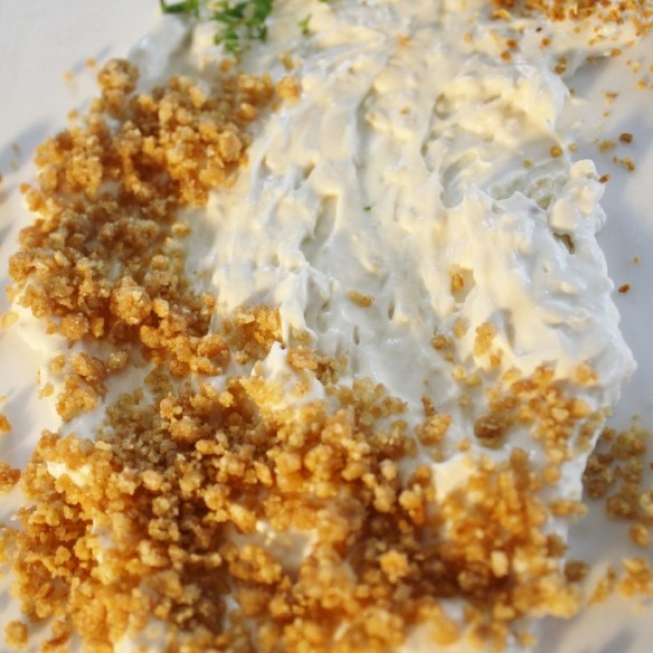 De-contructed Cheesecake (food as art)
