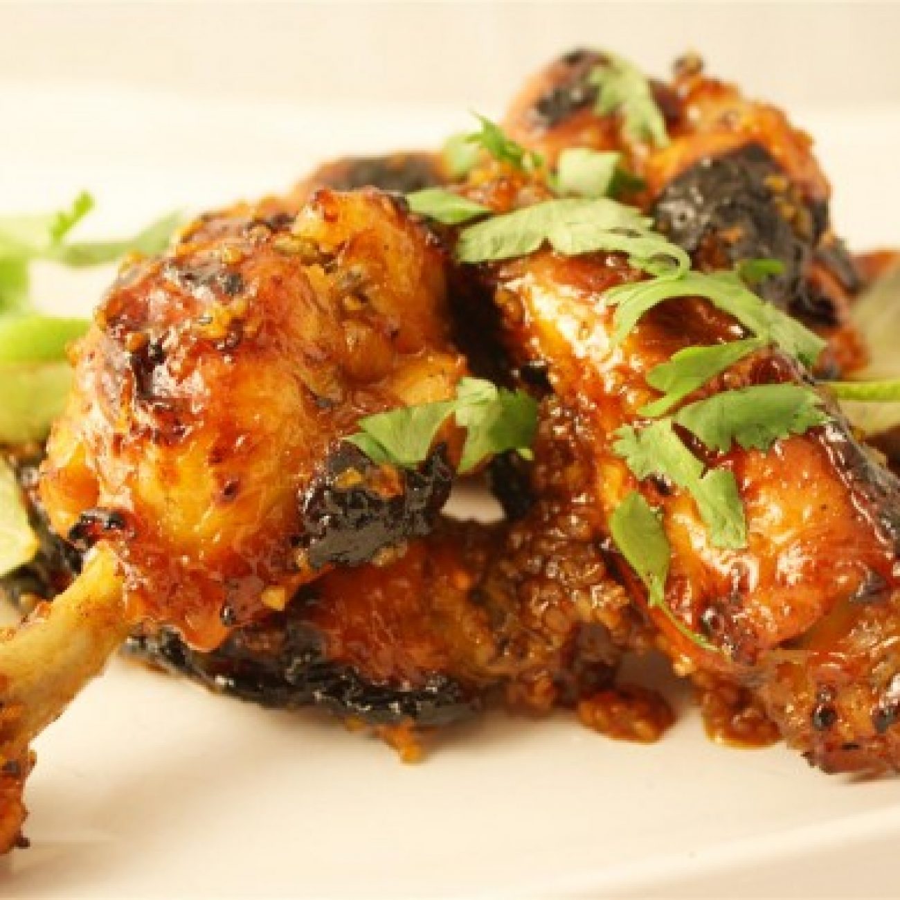 Orange Lime glazed bbq chicken