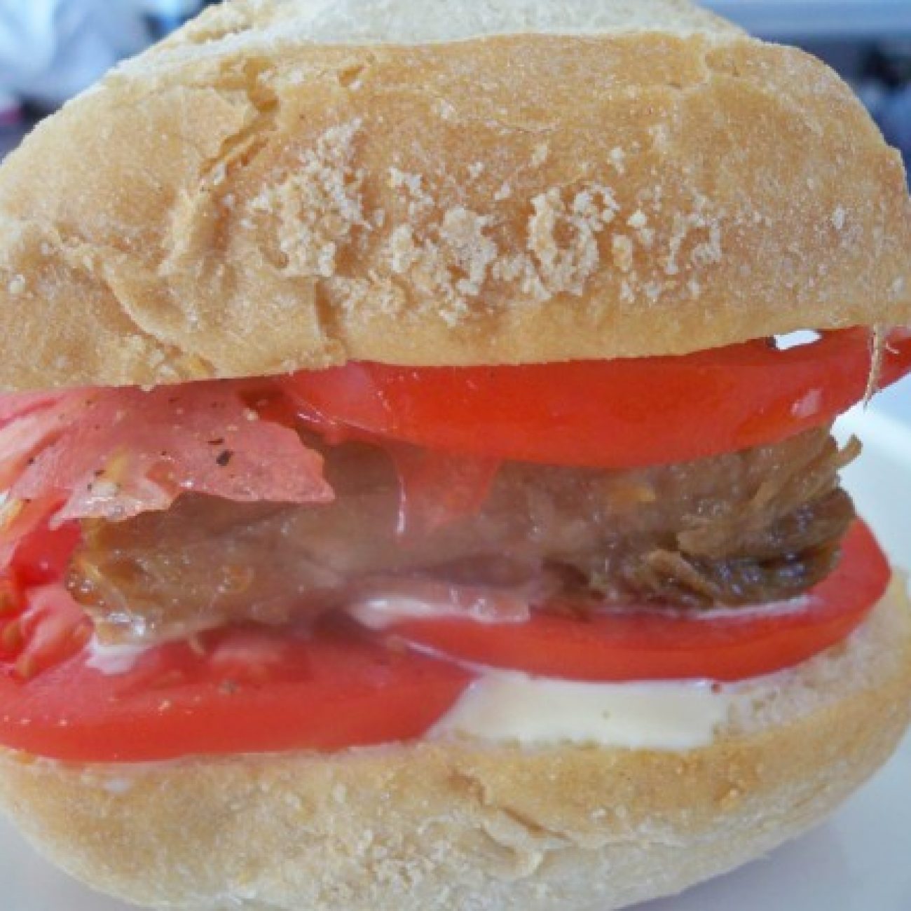 Pork Belly Confit Sandwich with Lemon Aoli