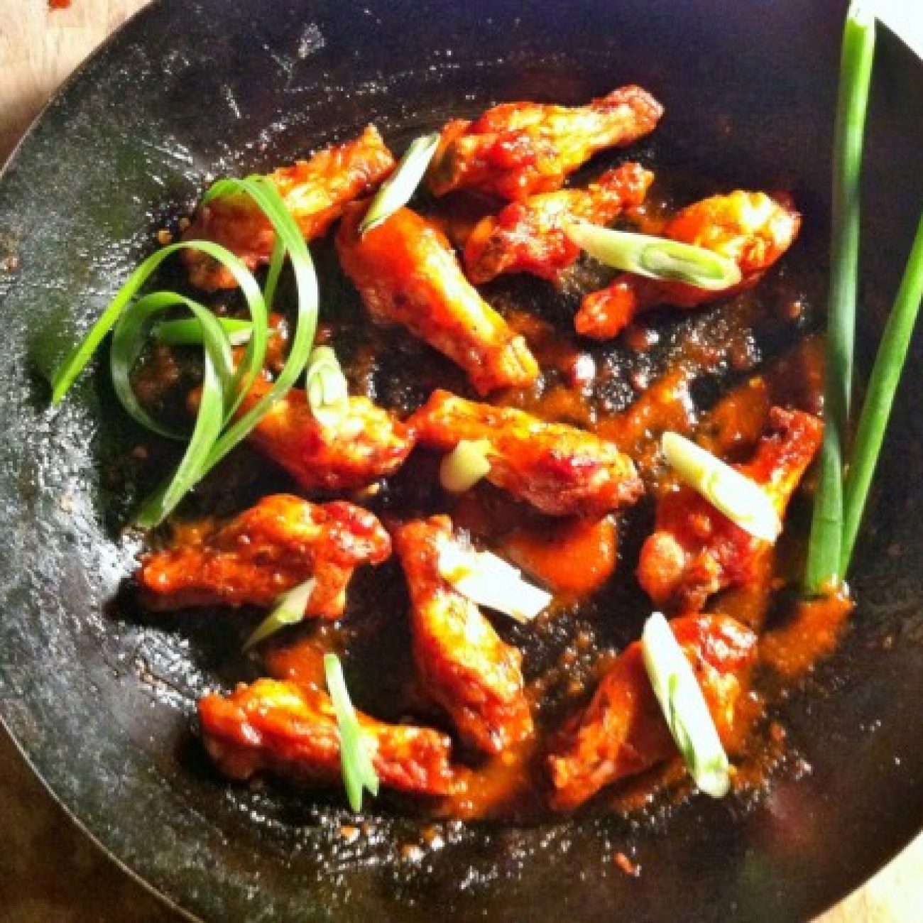 Orange Sriracha Wings