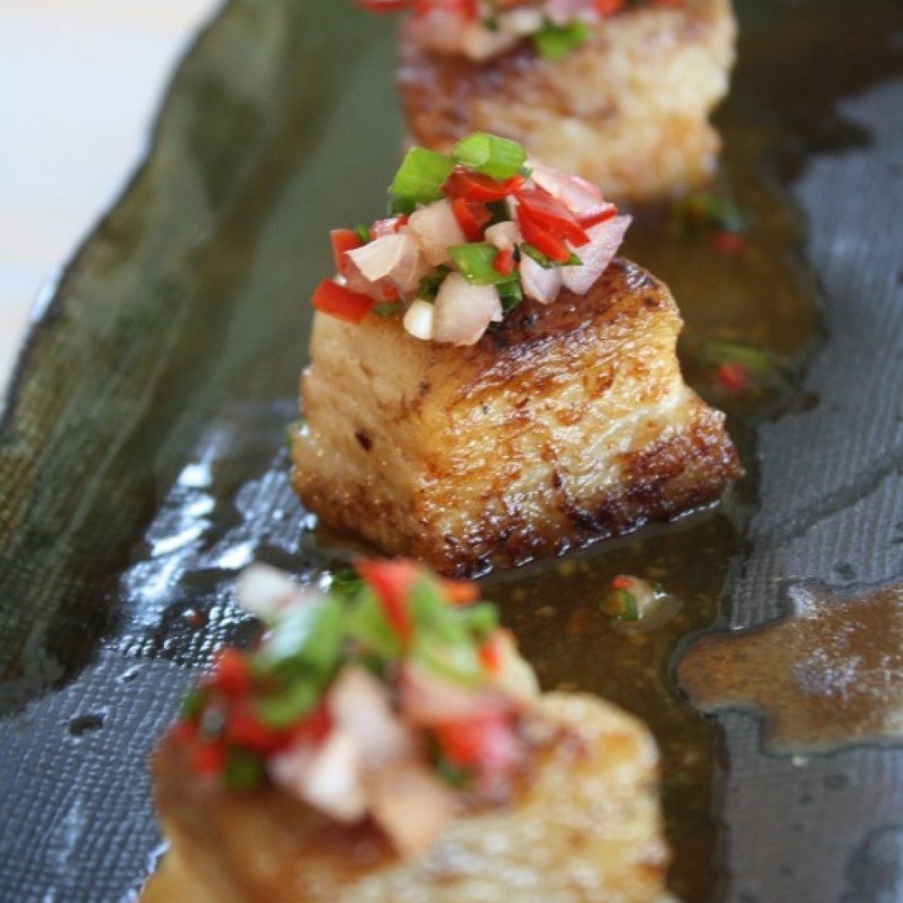 Spicy Orange Miso Pork Belly