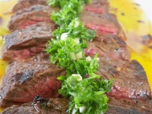 Skirt Steak with chimichuri (Custom)