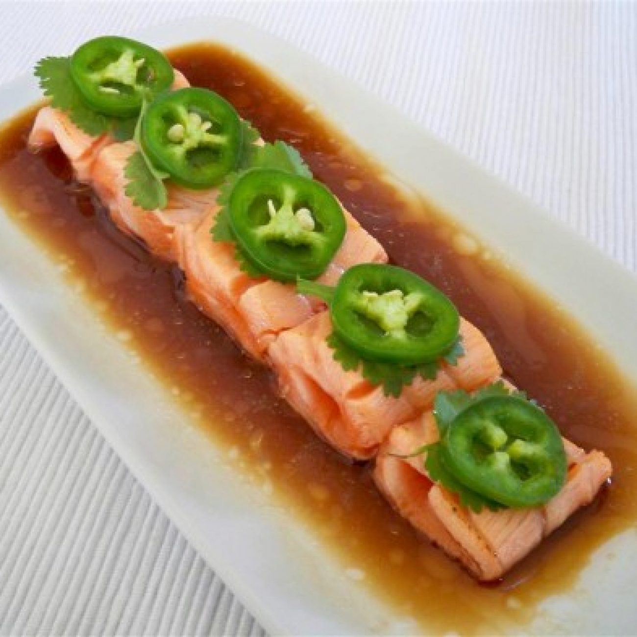 Salmon with Jalapeno