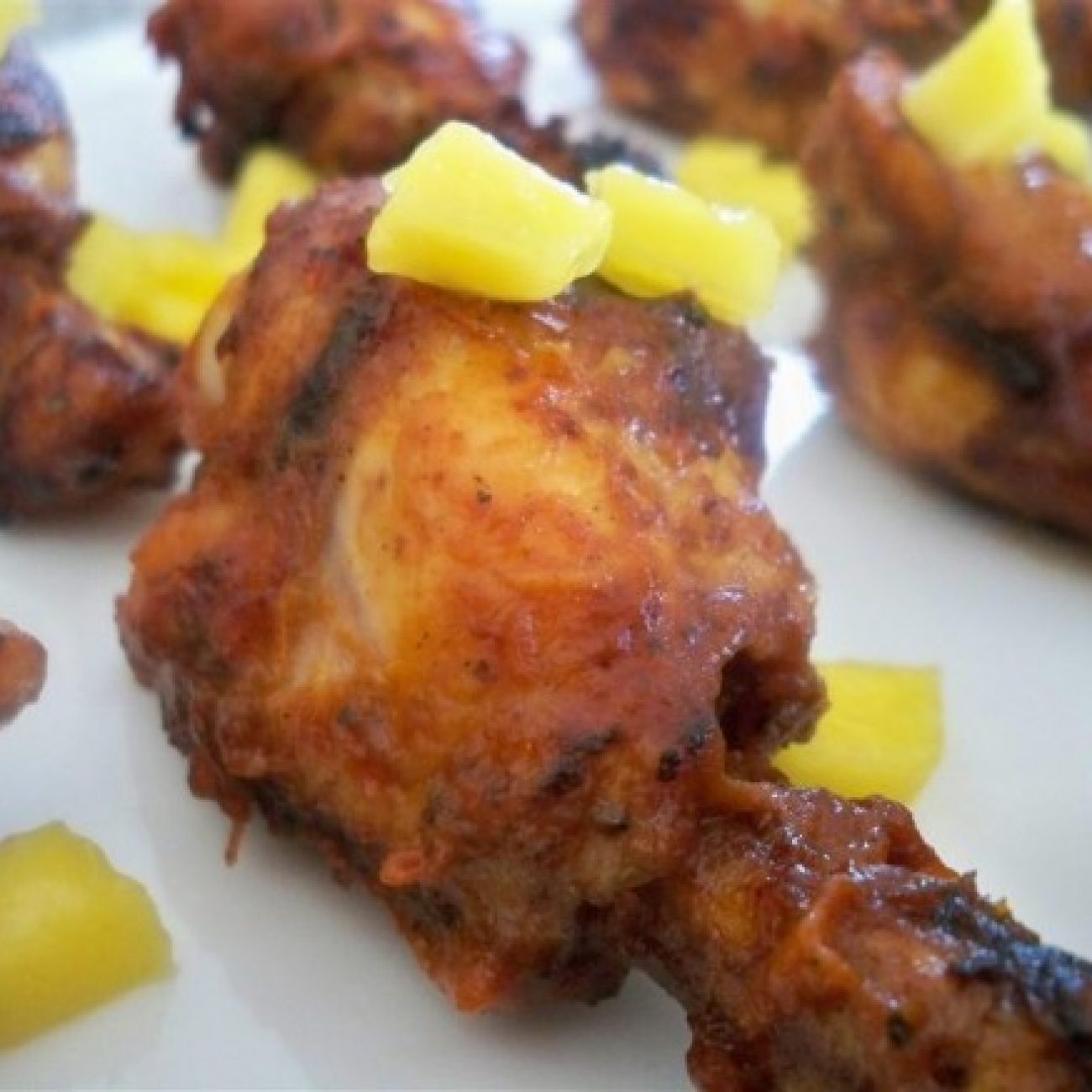 BBQ chicken drumettes