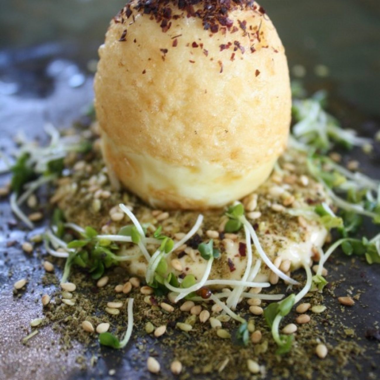 Sumac and Zaatar Egg Mayonaise