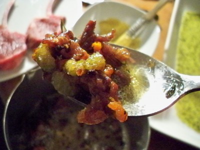 Polenta Lamb