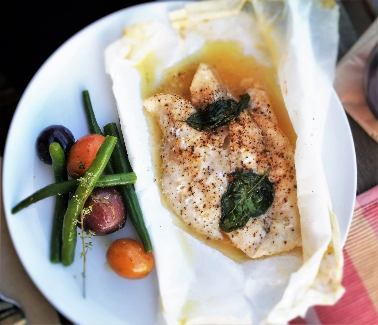 SNAPPER EN PAPILLOTE (Snapper in Paper)