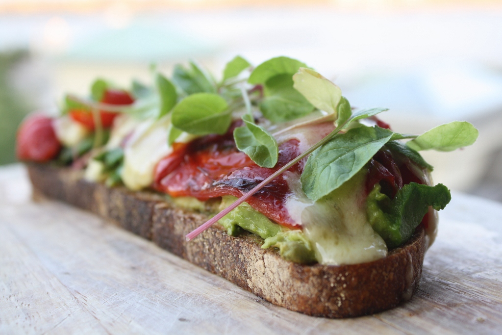 Avocado and Manchego Cheese Sandwich