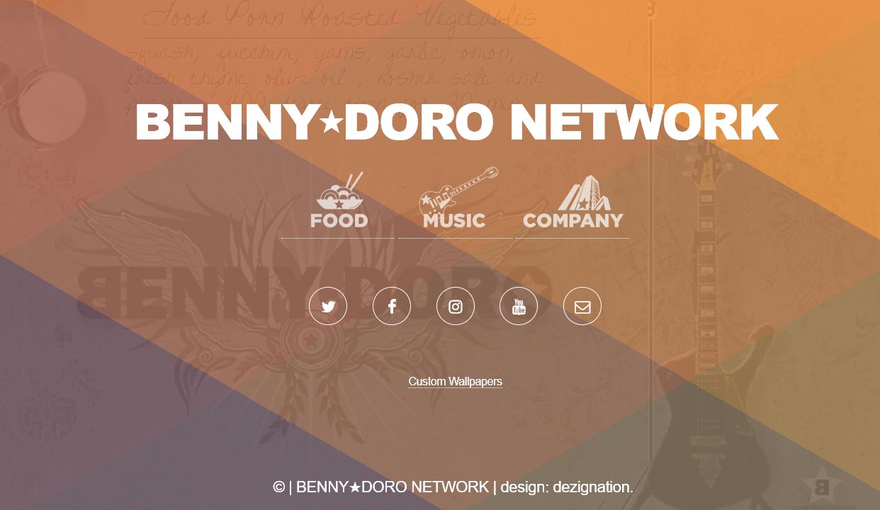 Animated Benny Doro Network entrance